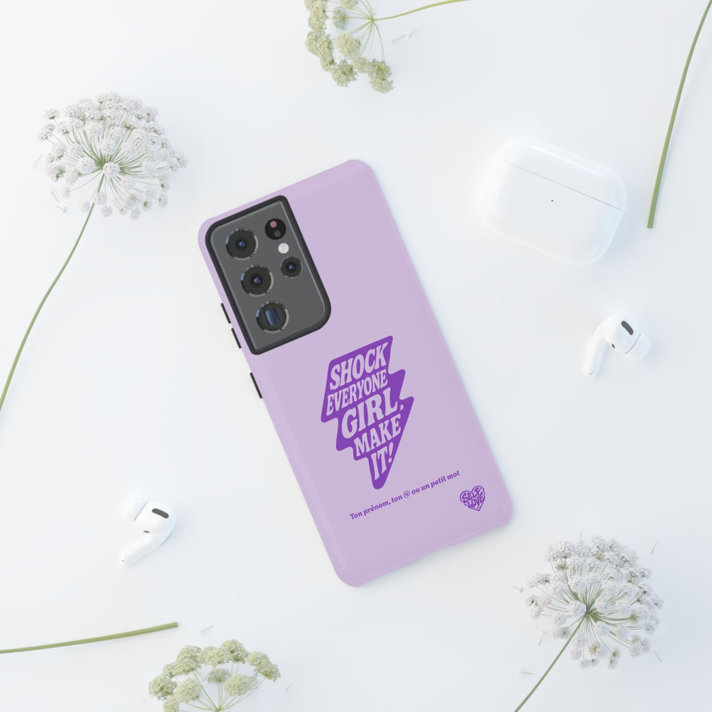 Shock Everyone - Coque Samsung (violet)