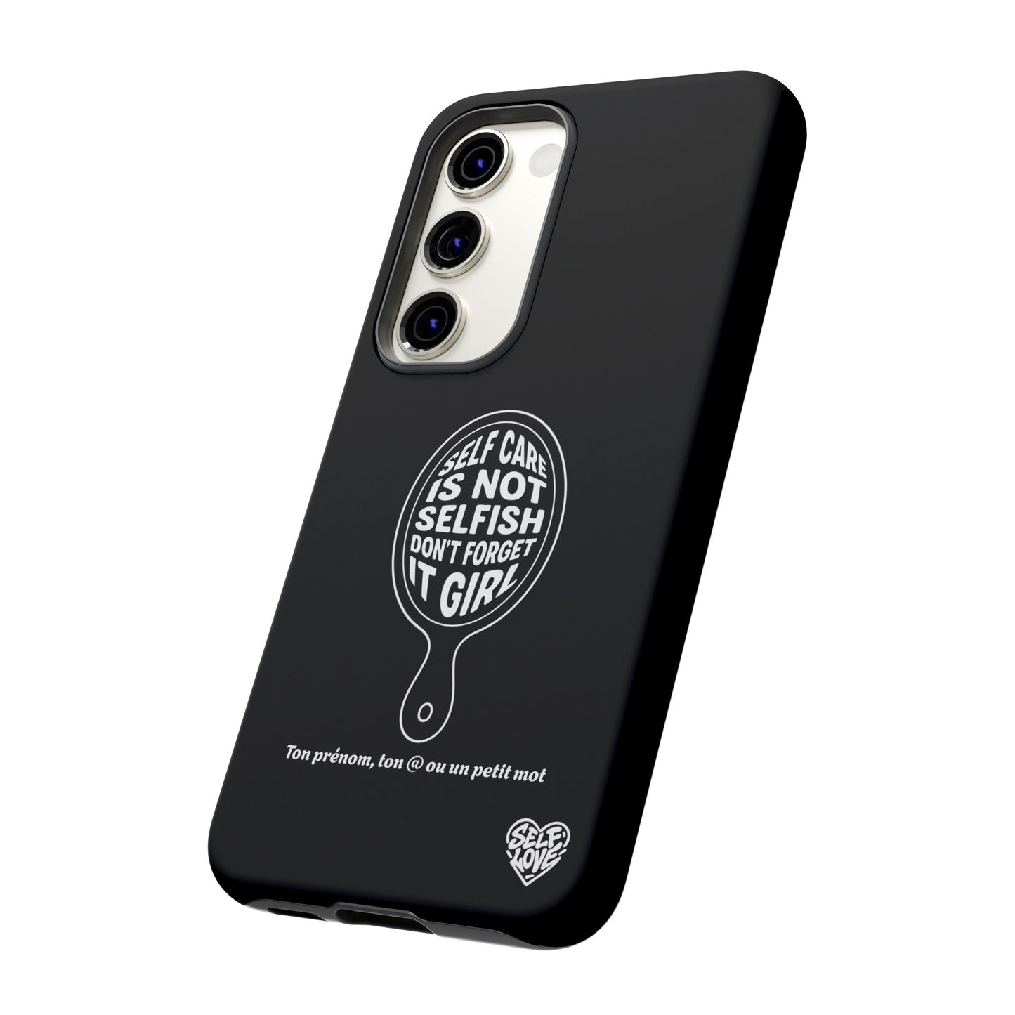 Self Care - Coque Samsung (noir)