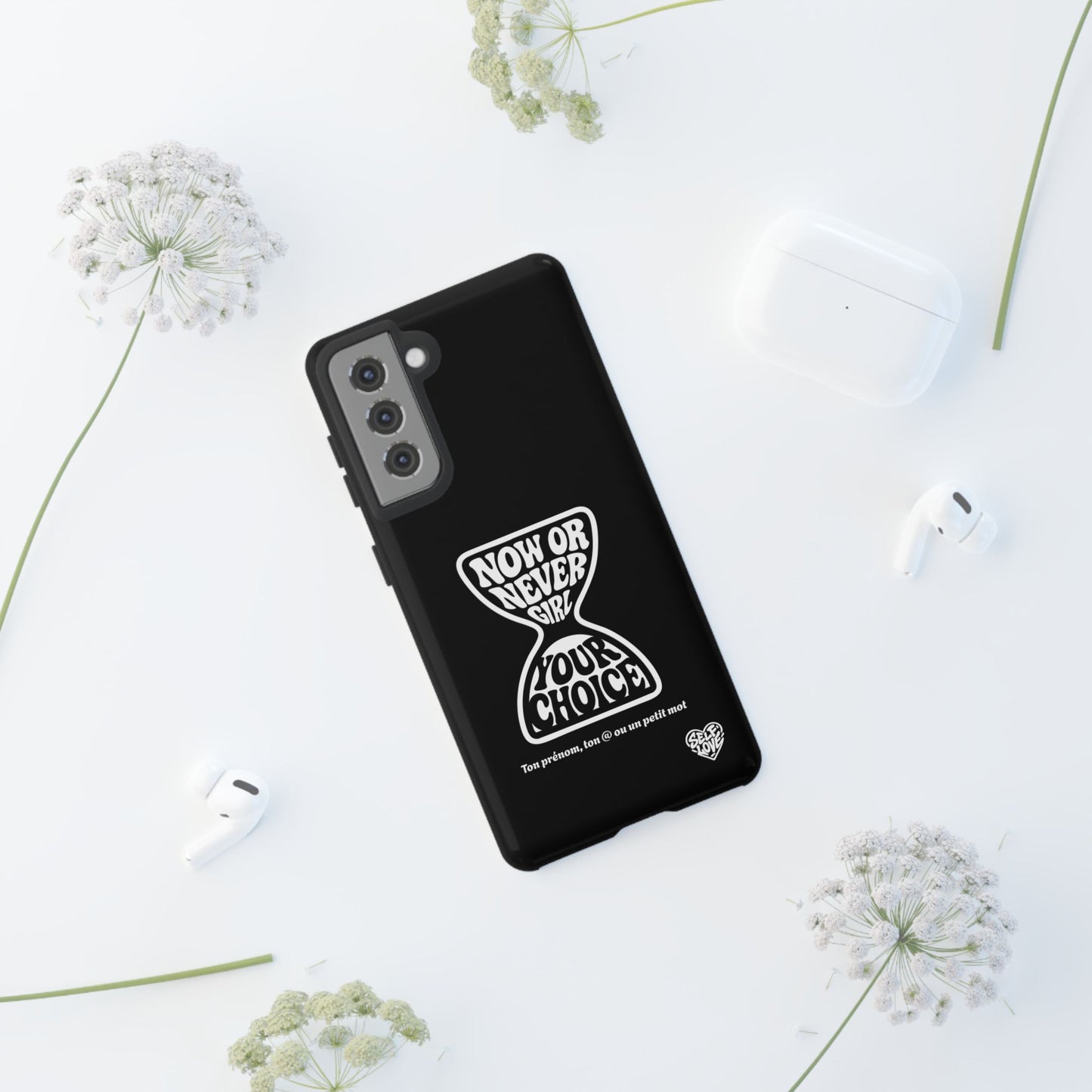 Now Or Never Girl - Coque Samsung (noir)