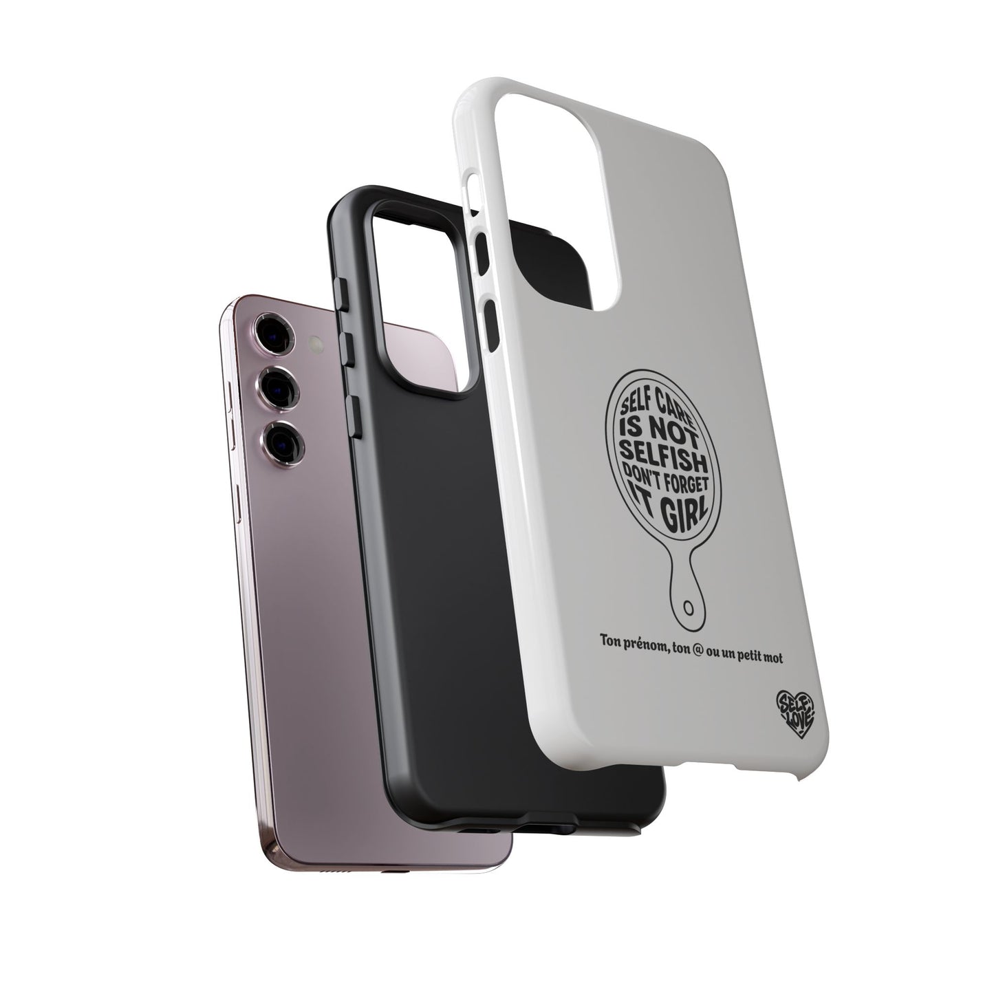Self Care - Coque Samsung (blanc)