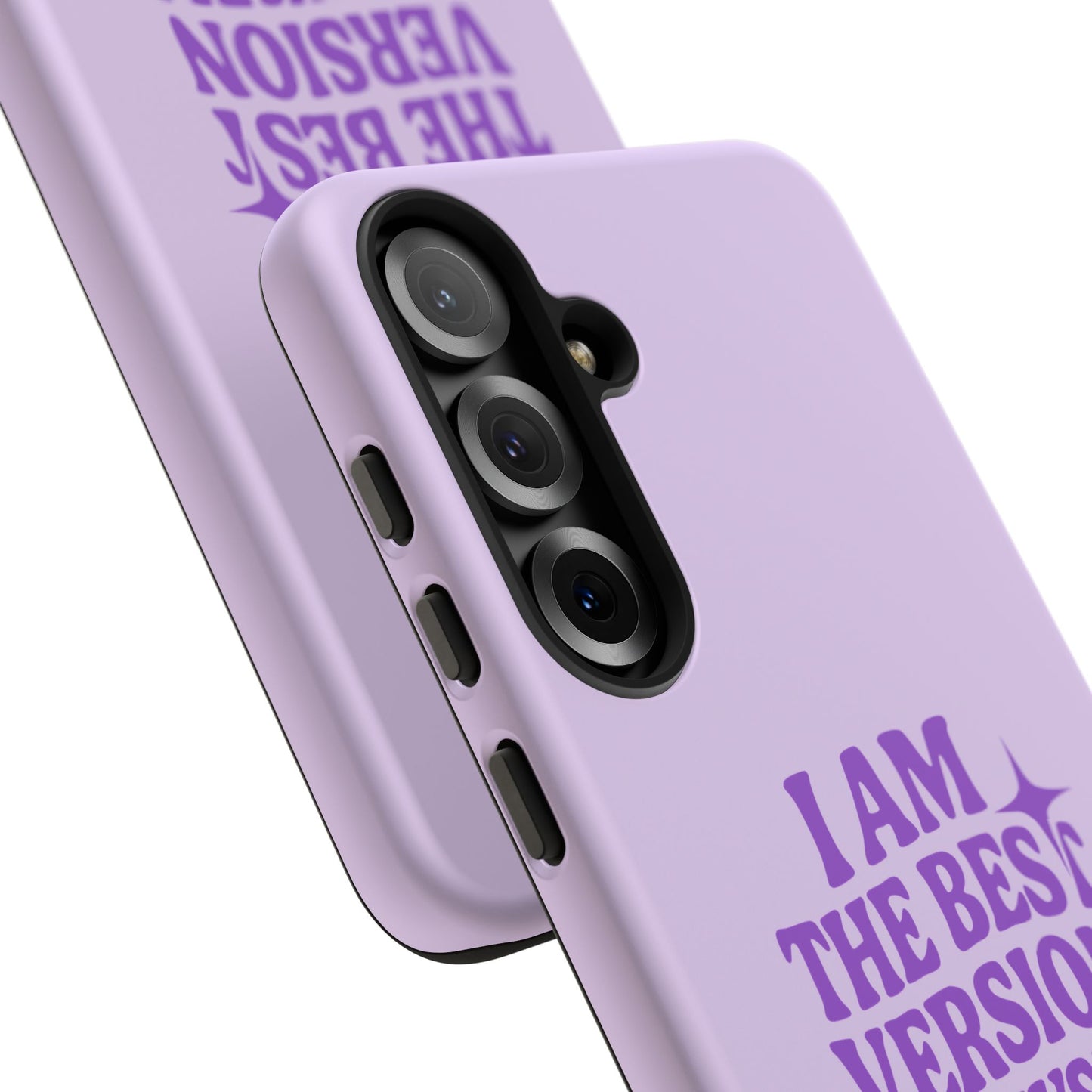 I Am The Best Version Of Myself - Coque Samsung (violet)