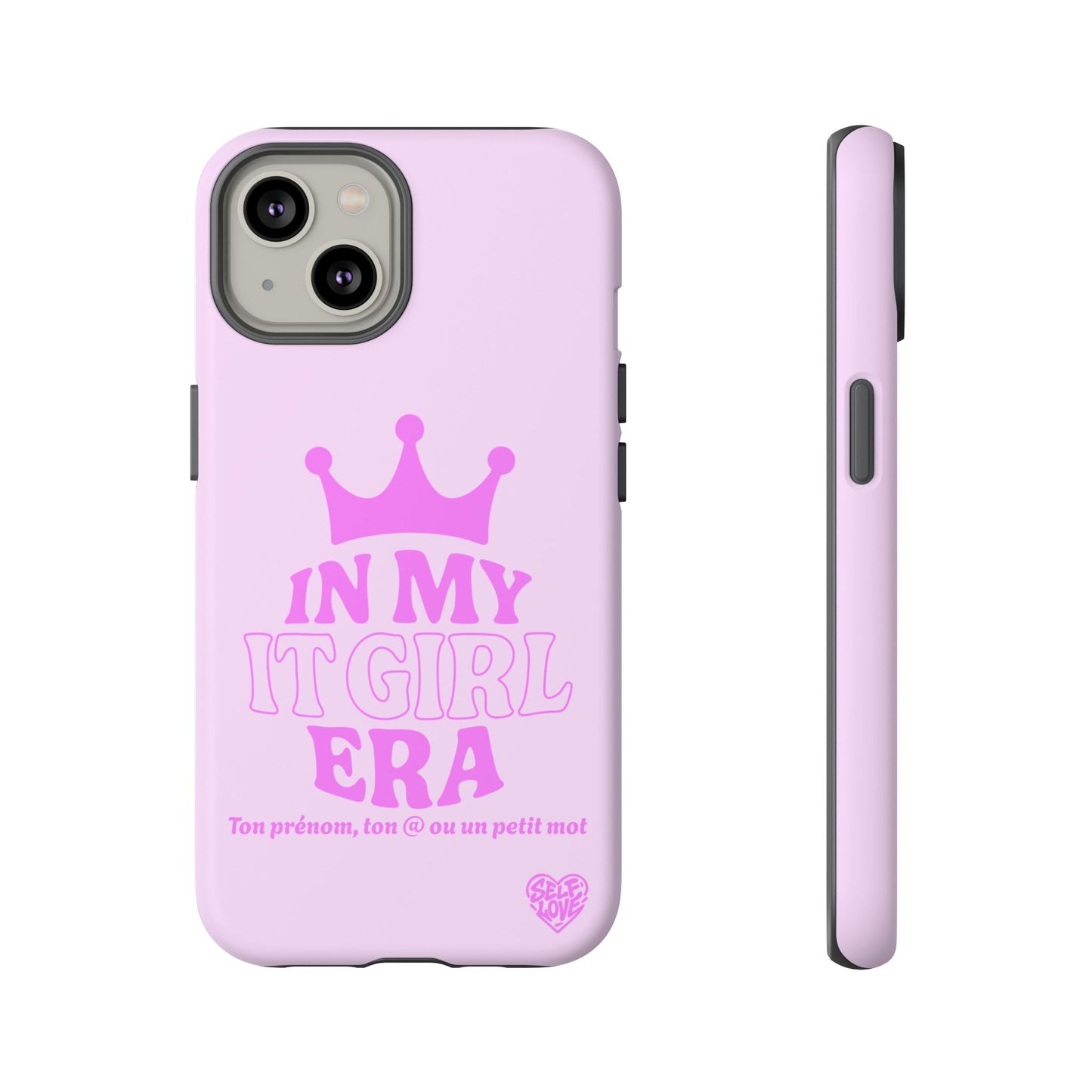 In My It Girl Era - Coque iPhone (rose)