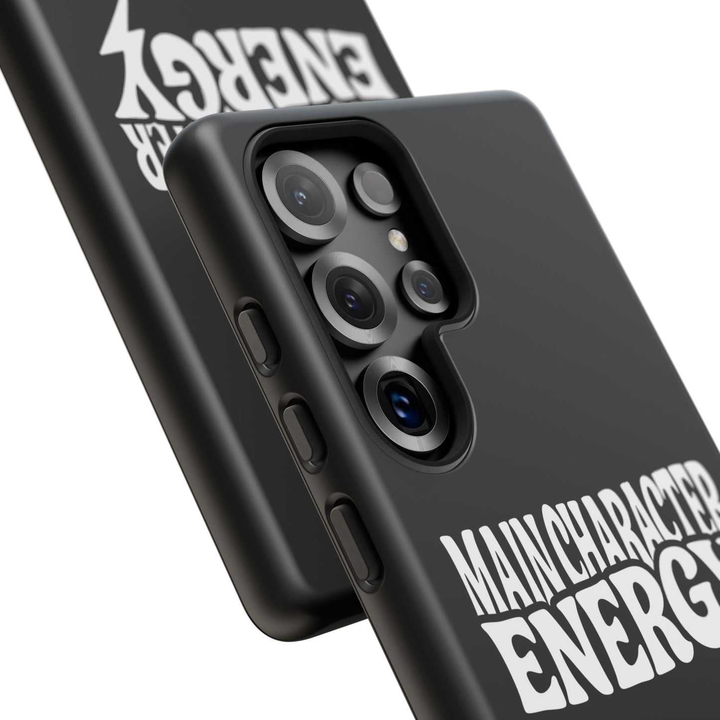 Main Character Energy - Coque Samsung (noir)
