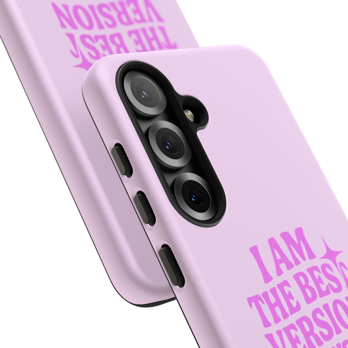 I Am The Best Version Of Myself - Coque Samsung (rose)