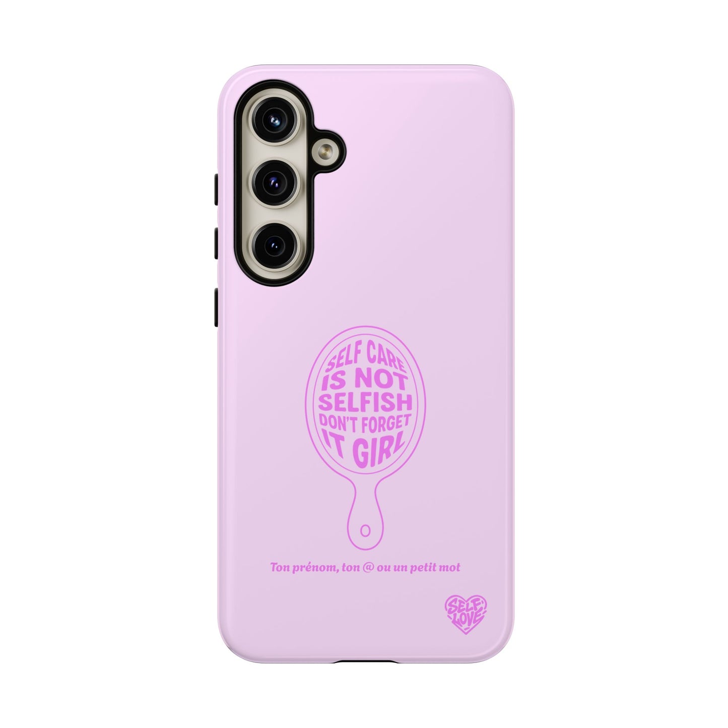 Self Care - Coque Samsung (rose)
