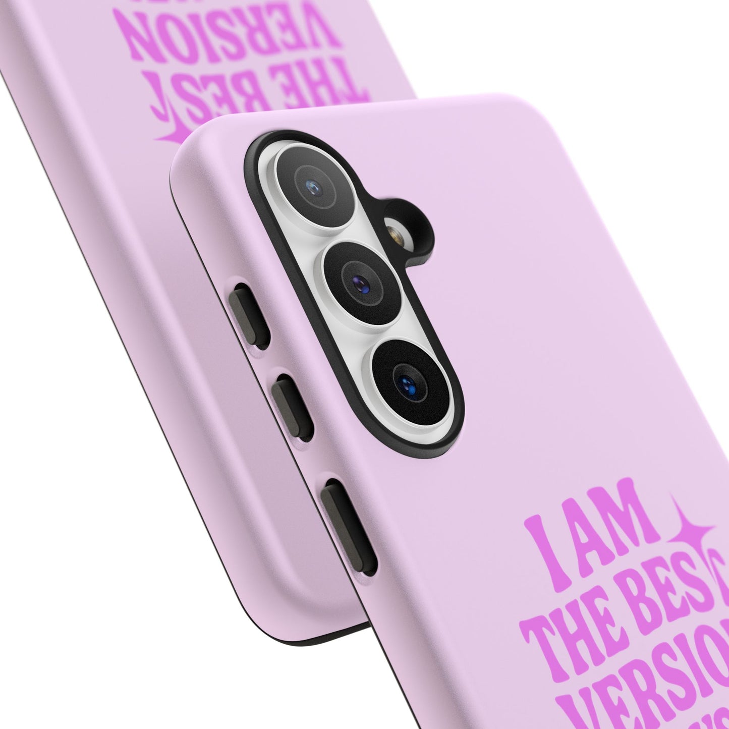 I Am The Best Version Of Myself - Coque Samsung (rose)