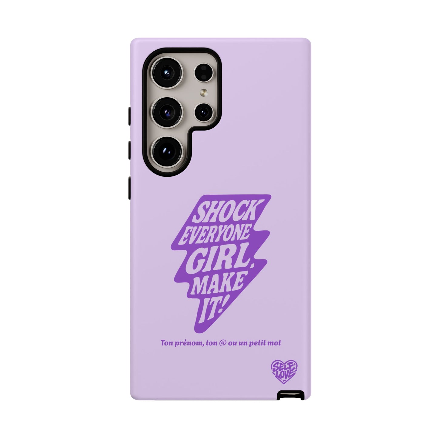 Shock Everyone - Coque Samsung (violet)