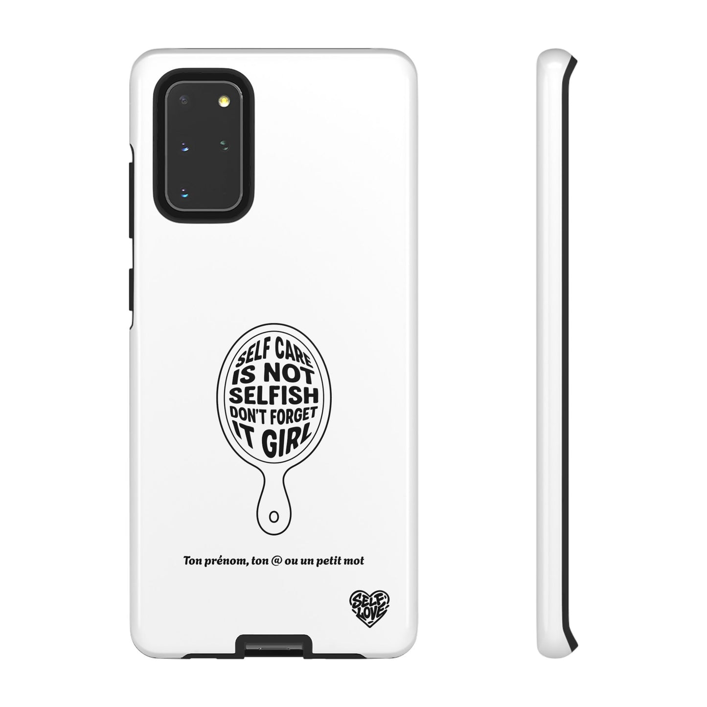 Self Care - Coque Samsung (blanc)