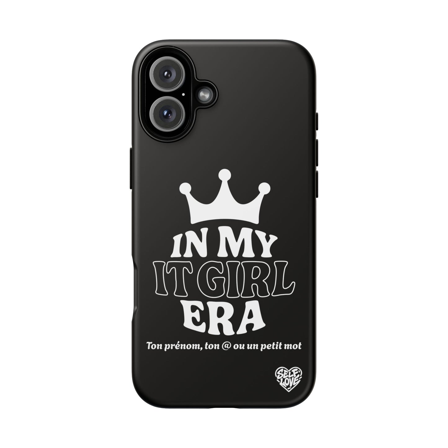 In My It Girl Era - Coque iPhone (noir)