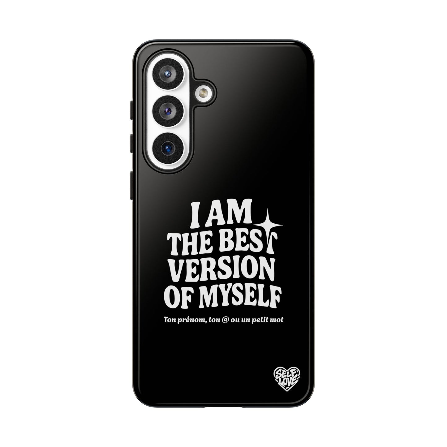 I Am The Best Version Of Myself - Coque Samsung (noir)