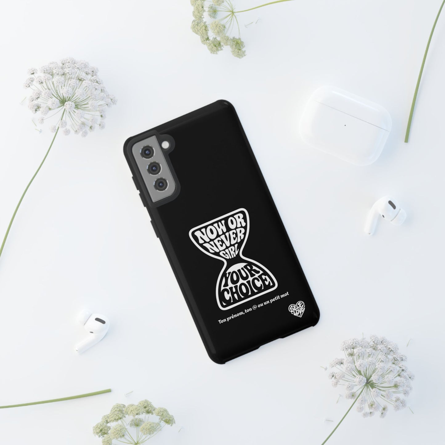 Now Or Never Girl - Coque Samsung (noir)