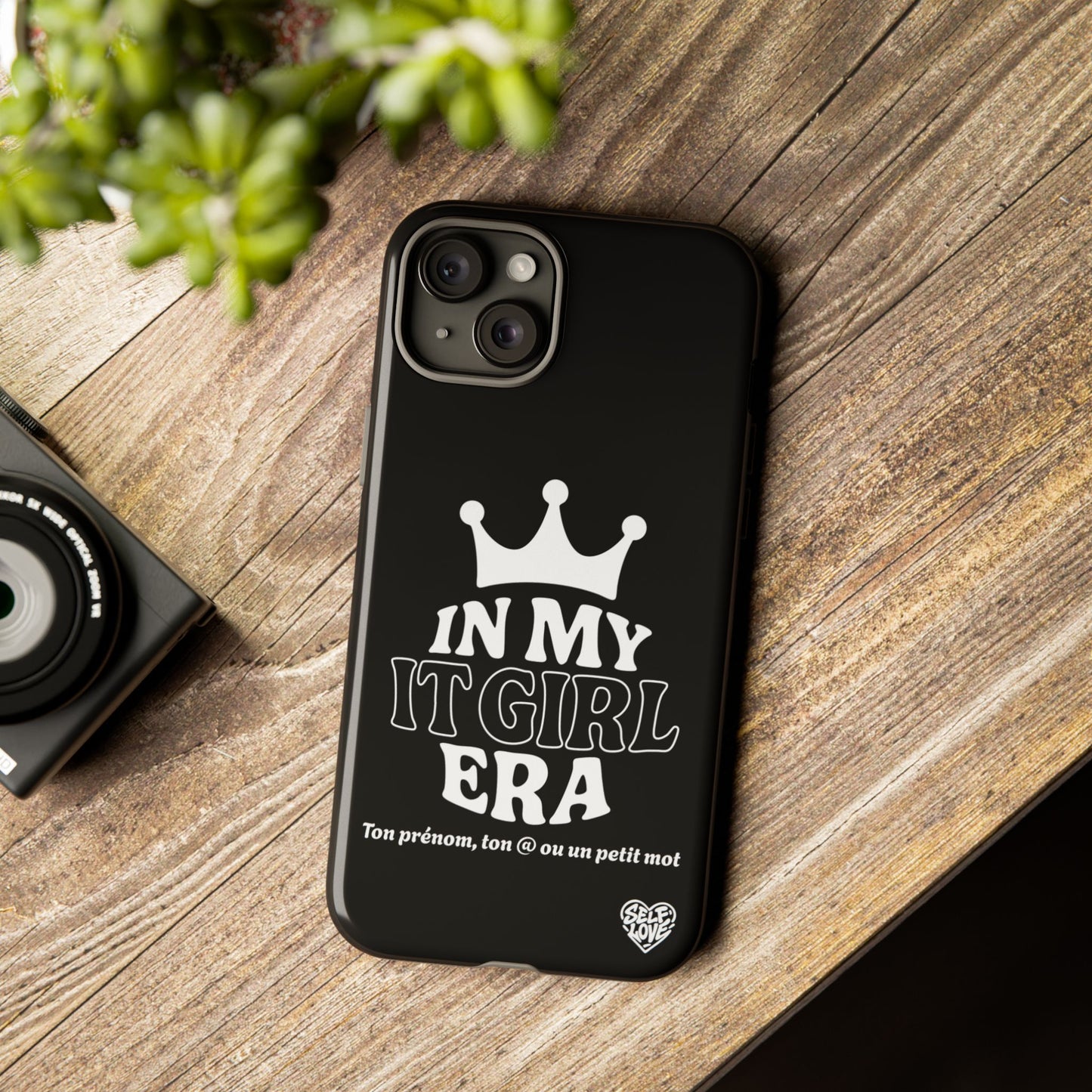 In My It Girl Era - Coque iPhone (noir)