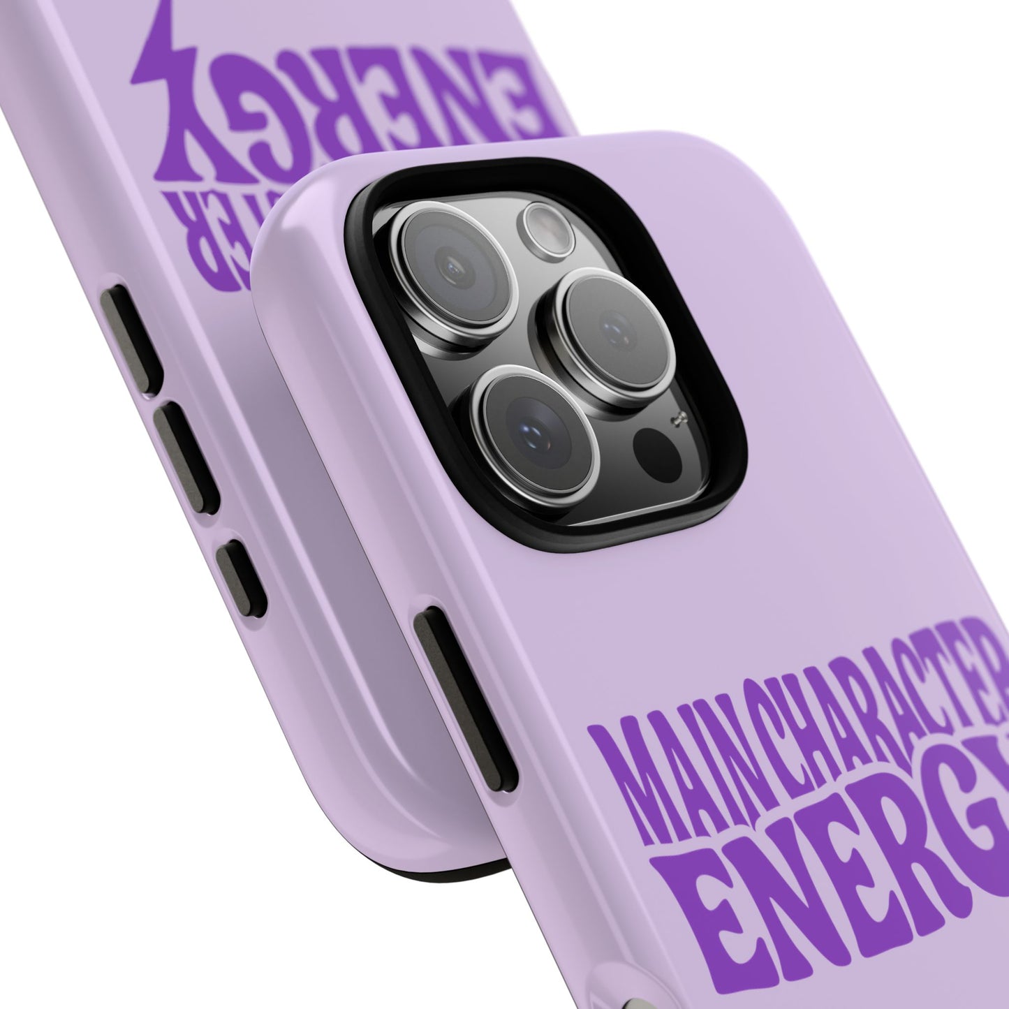 Main Character Energy - Coque iPhone (violet)