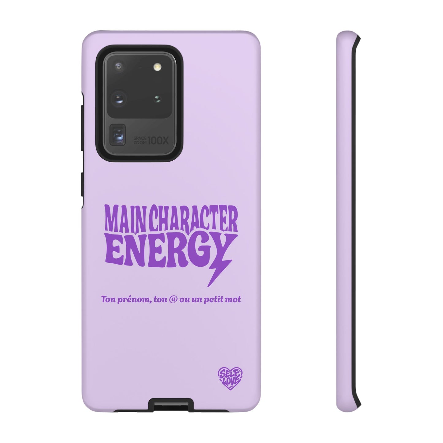 Main Character Energy - Coque Samsung (violet)
