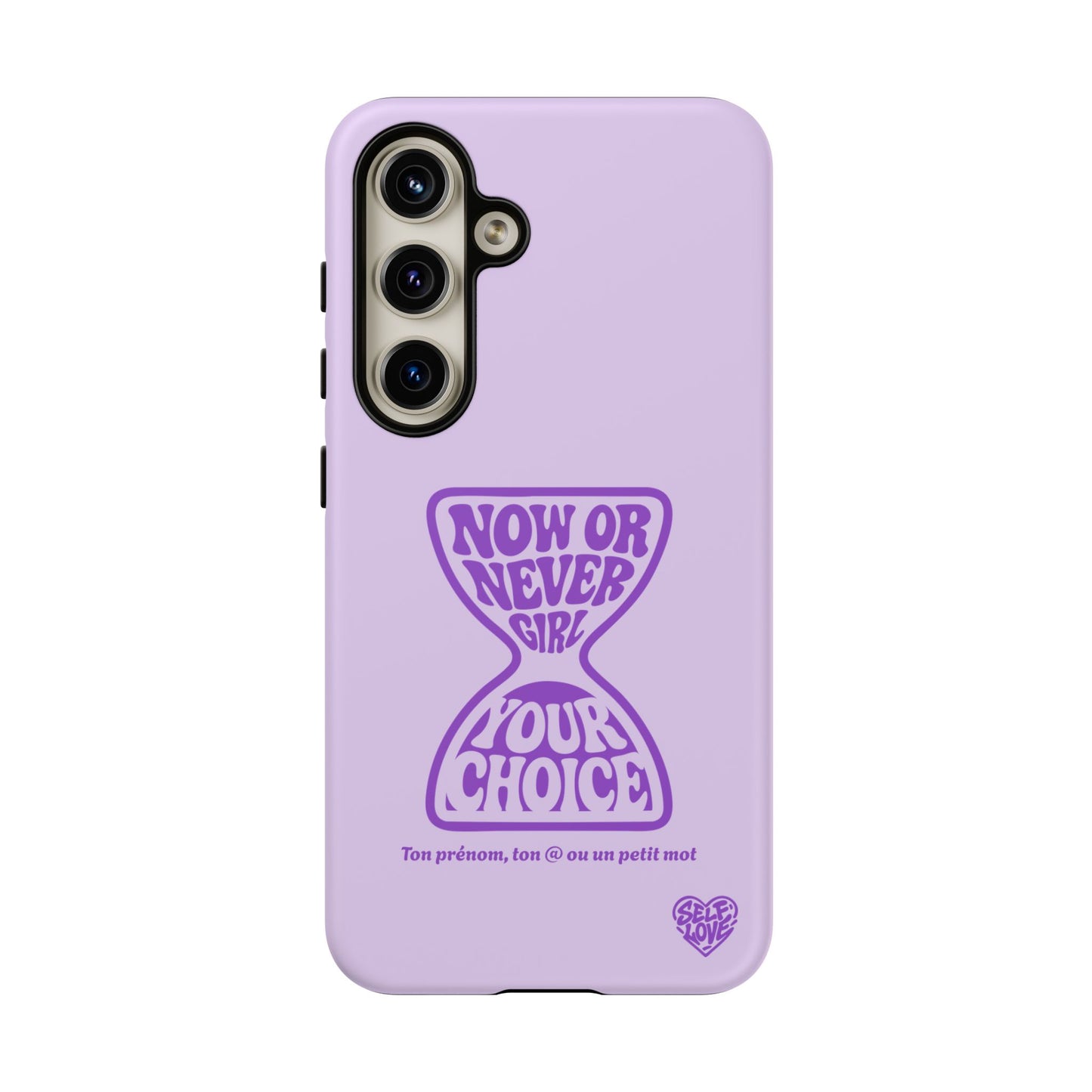 Now Or Never Girl - Coque Samsung (violet)