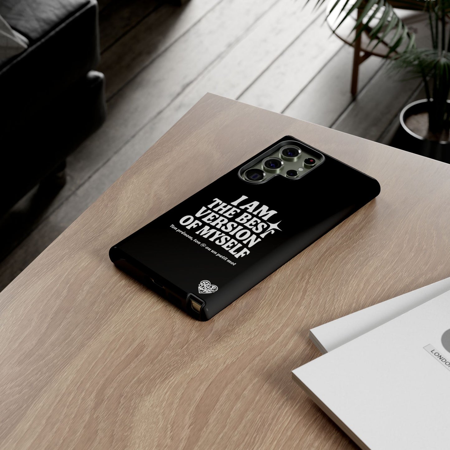 I Am The Best Version Of Myself - Coque Samsung (noir)