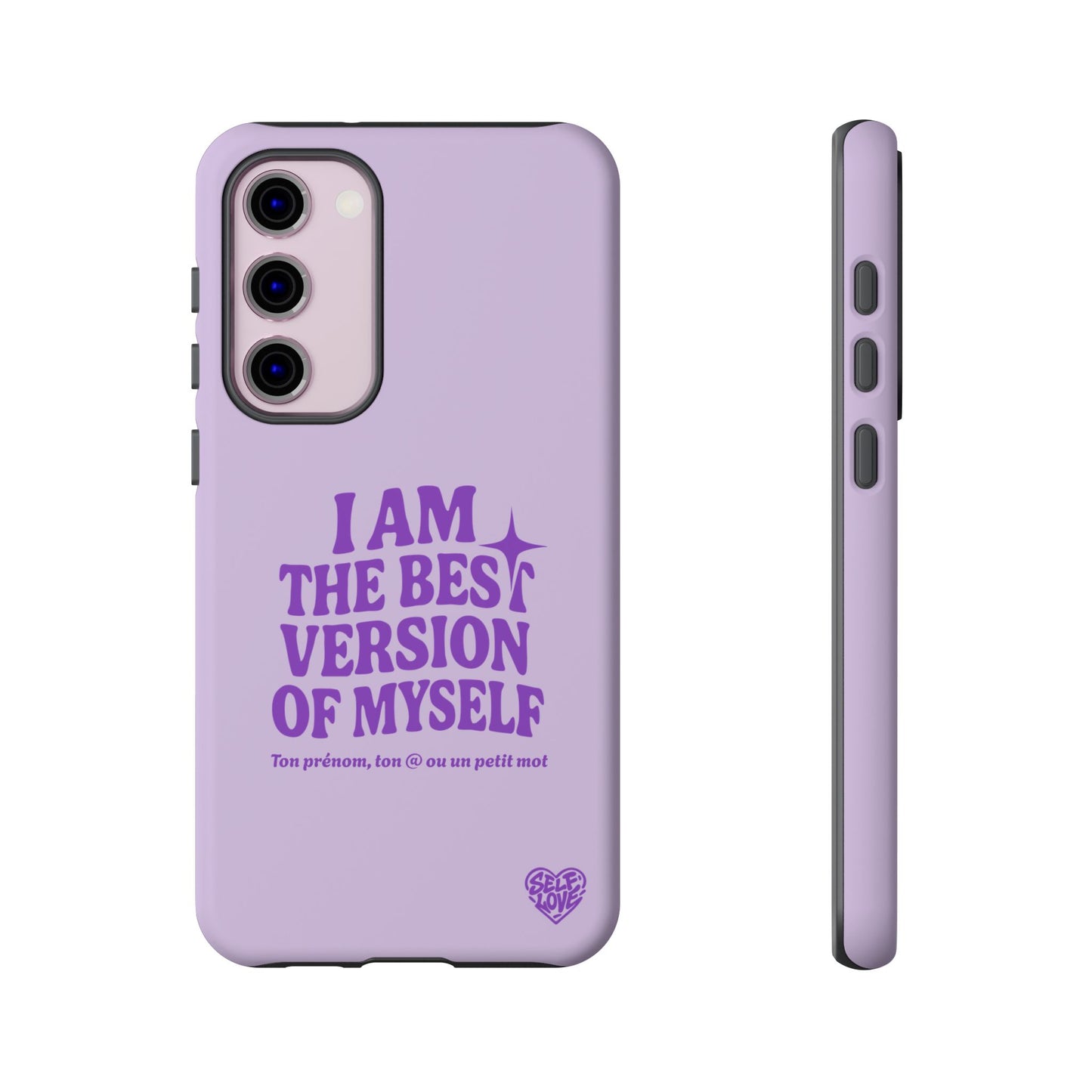 I Am The Best Version Of Myself - Coque Samsung (violet)