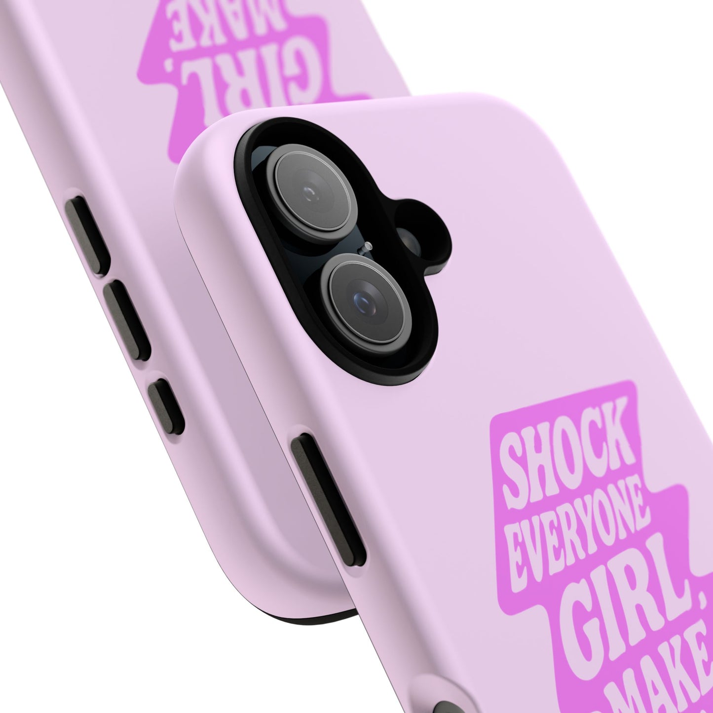 Shock Everyone - Coque iPhone (rose)
