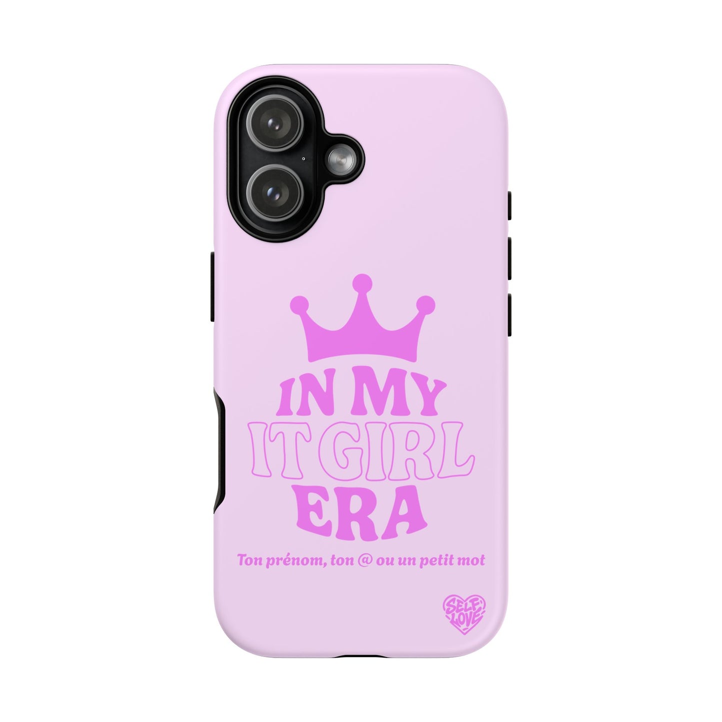 In My It Girl Era - Coque iPhone (rose)