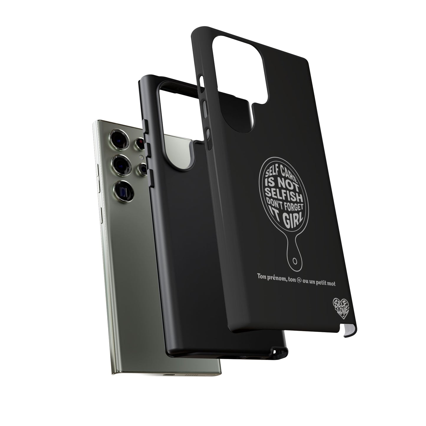 Self Care - Coque Samsung (noir)