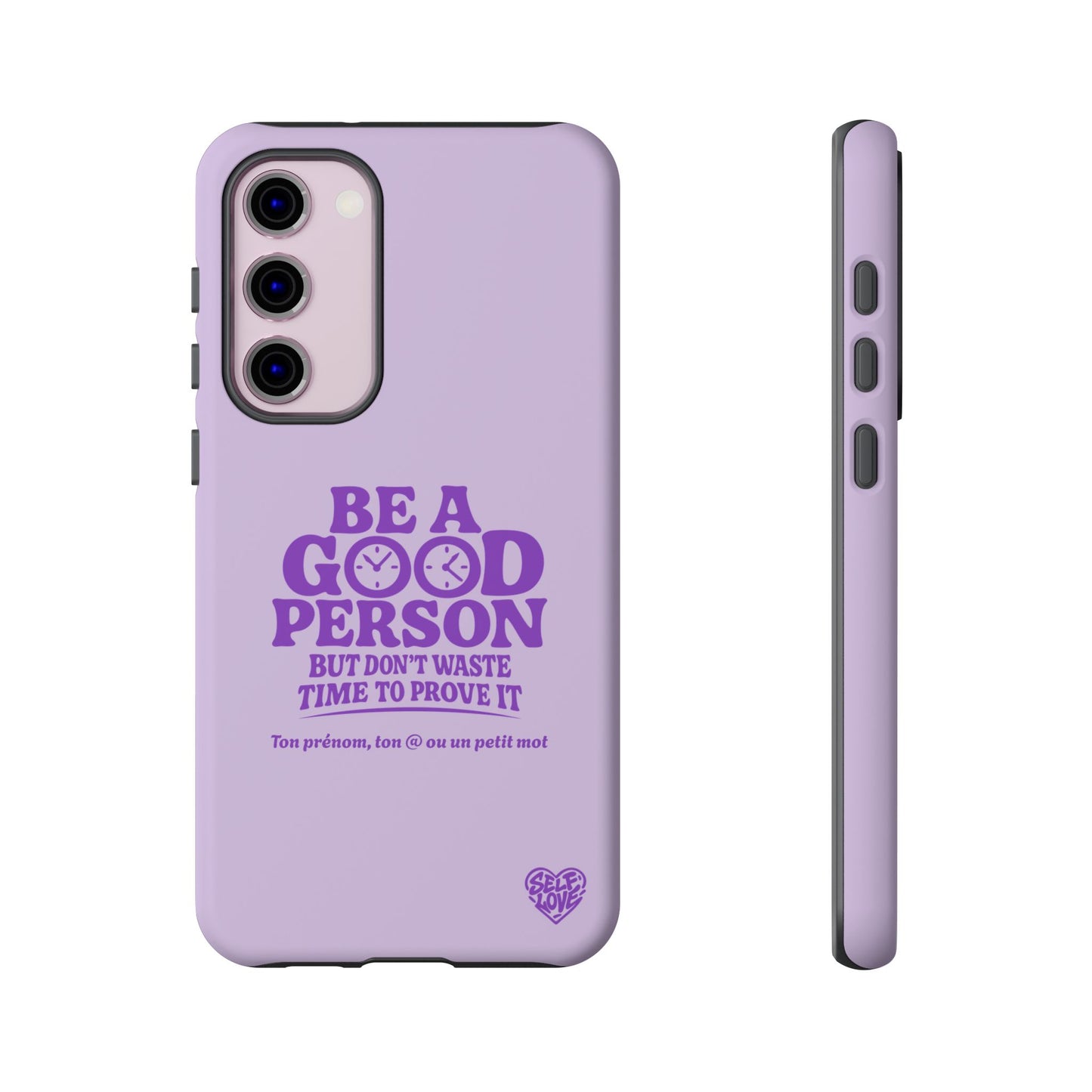 Be A Good Person - Coque Samsung (violet)