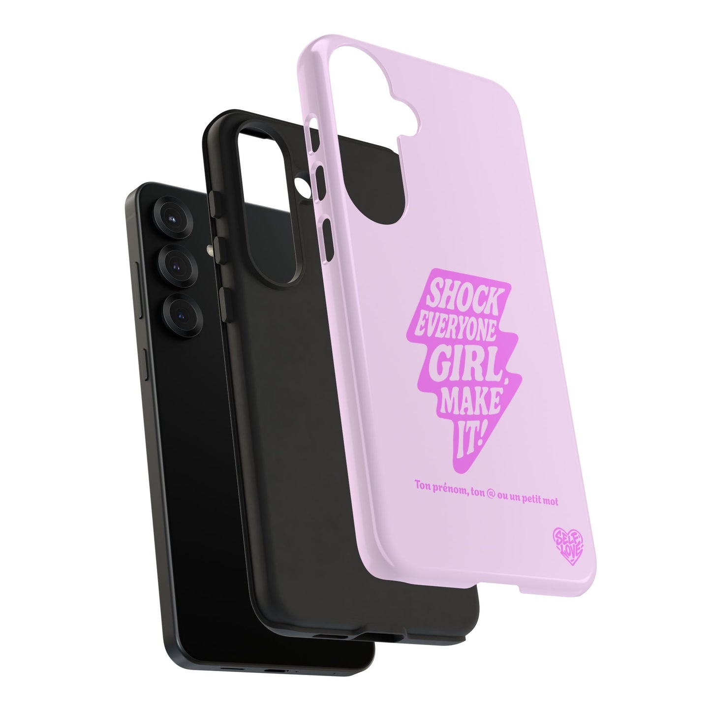 Shock Everyone - Coque Samsung (rose)