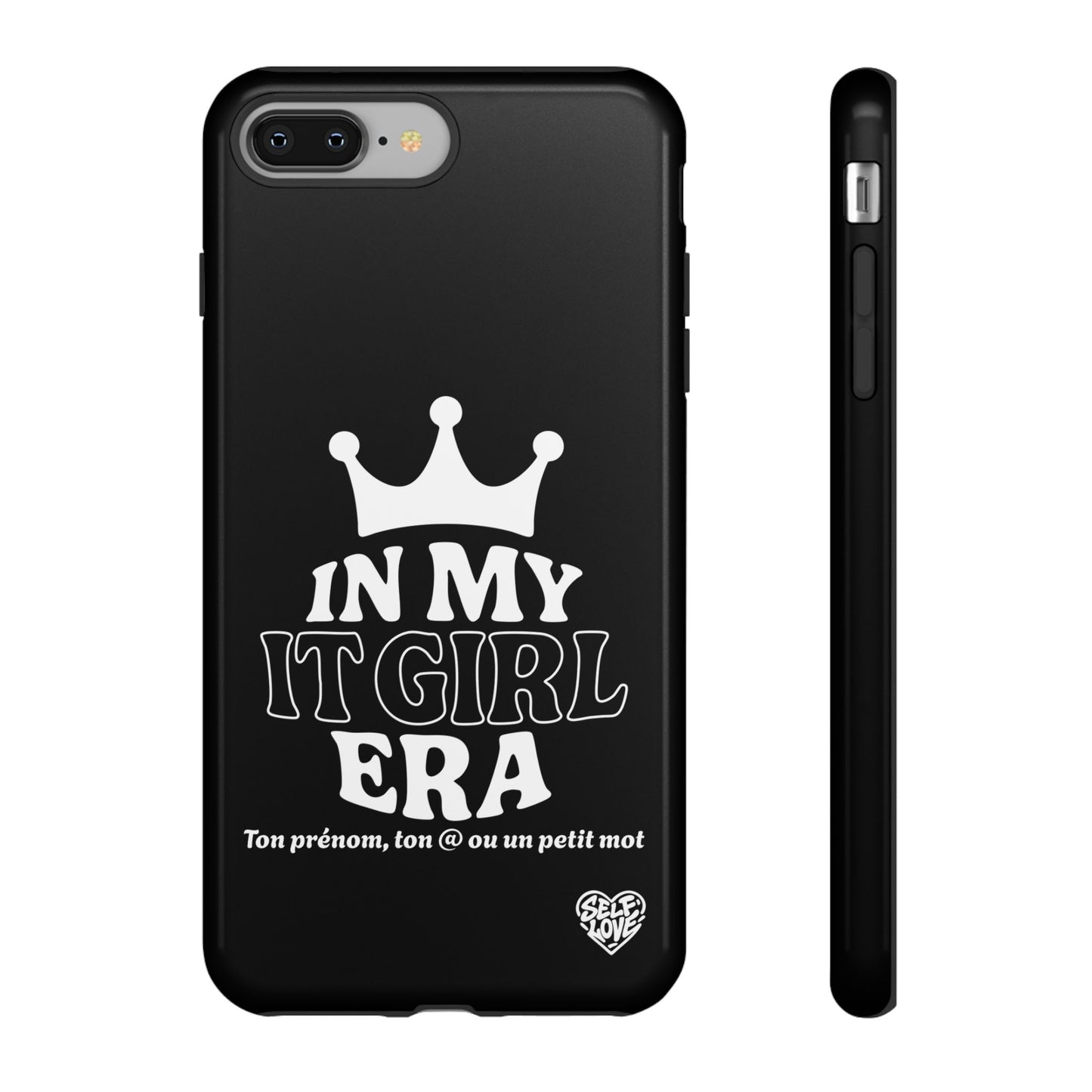 In My It Girl Era - Coque iPhone (noir)