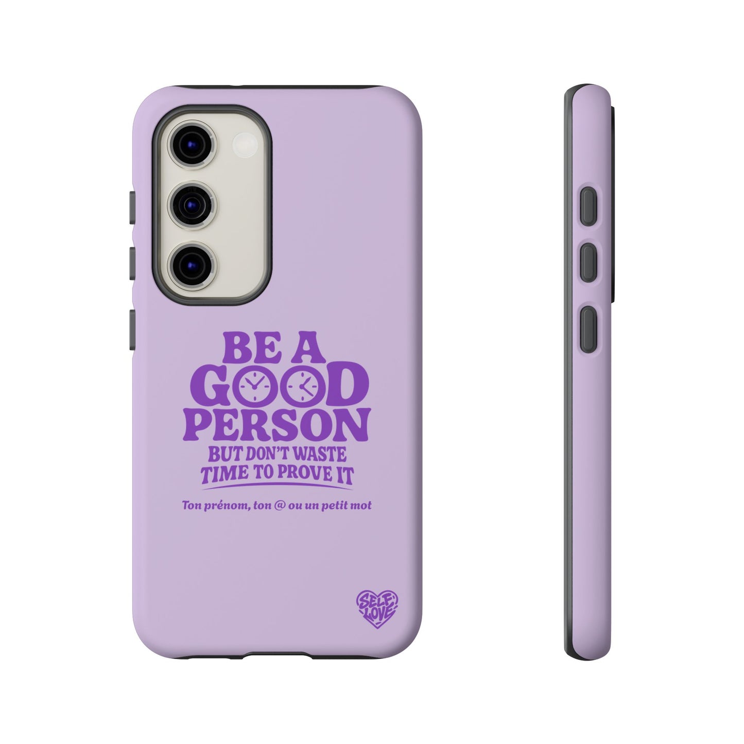 Be A Good Person - Coque Samsung (violet)