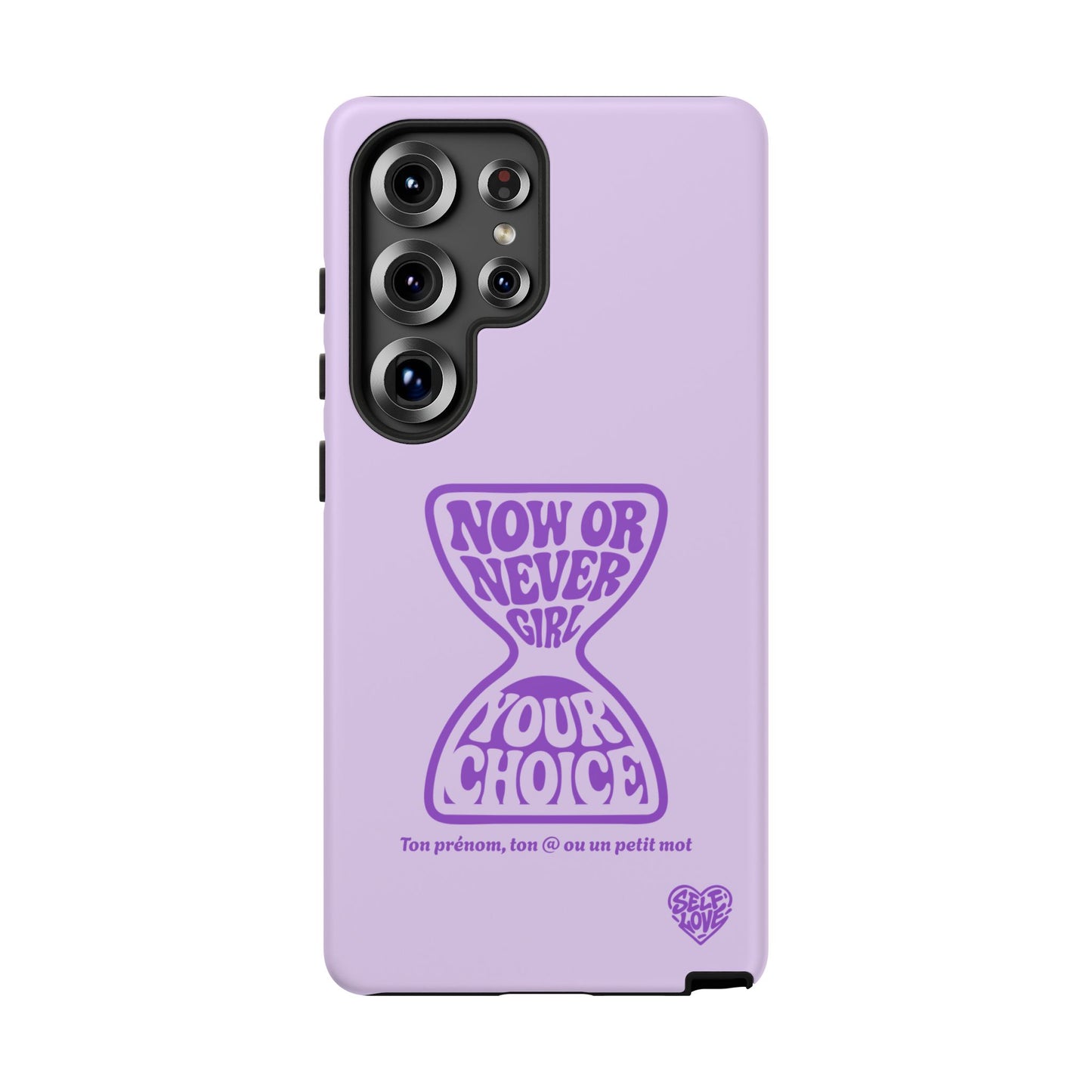Now Or Never Girl - Coque Samsung (violet)