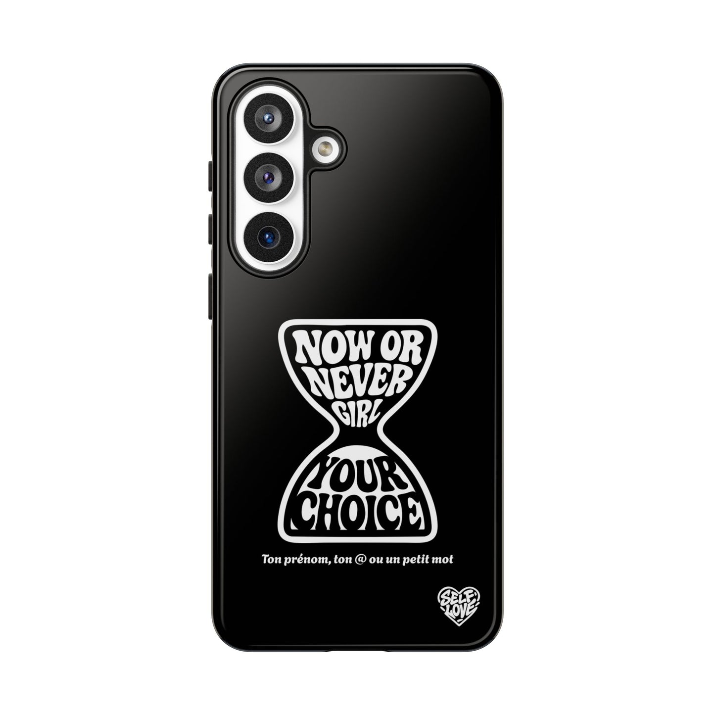 Now Or Never Girl - Coque Samsung (noir)