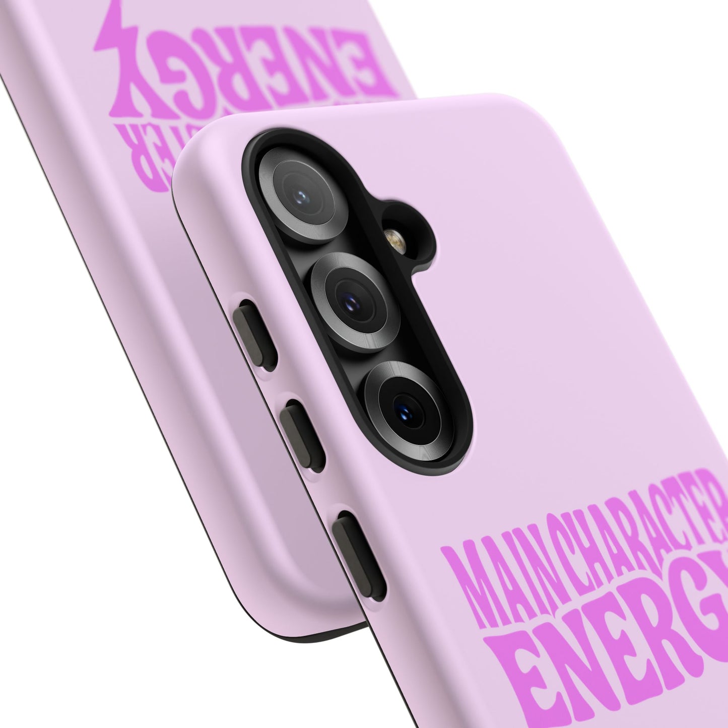Main Character Energy - Coque Samsung (rose)