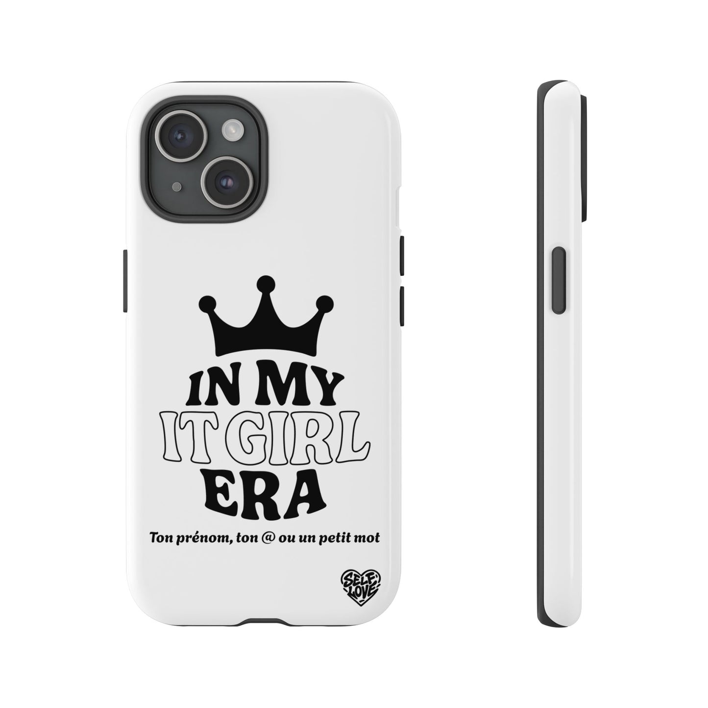 In My It Girl Era - Coque iPhone (blanc)