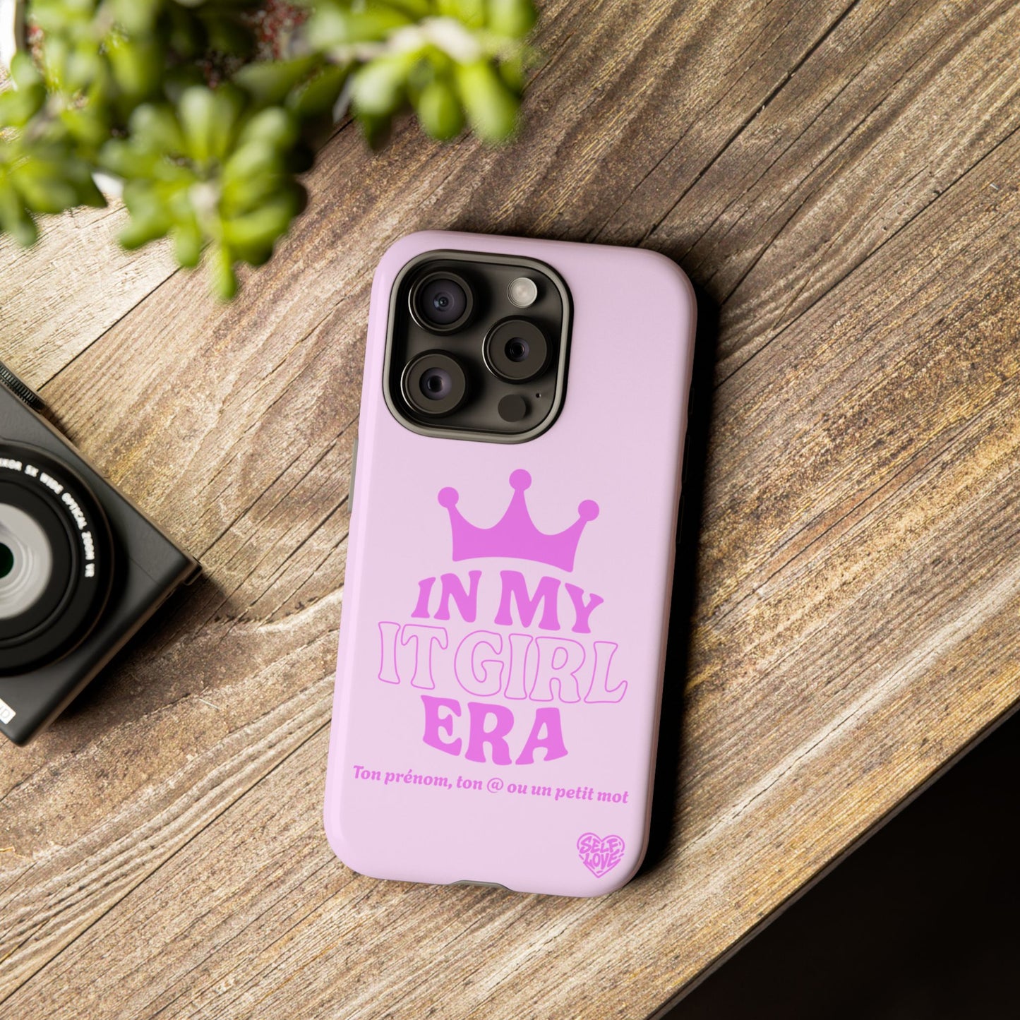 In My It Girl Era - Coque iPhone (rose)