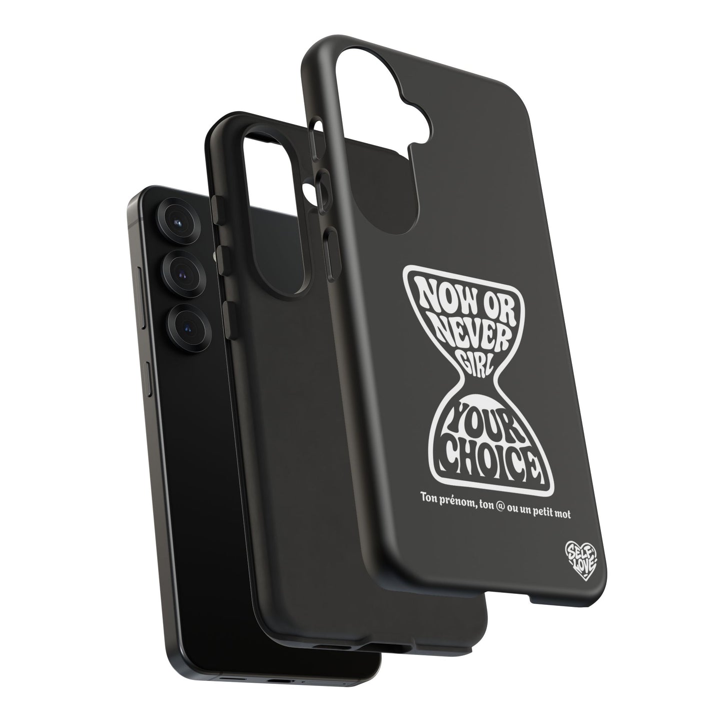 Now Or Never Girl - Coque Samsung (noir)