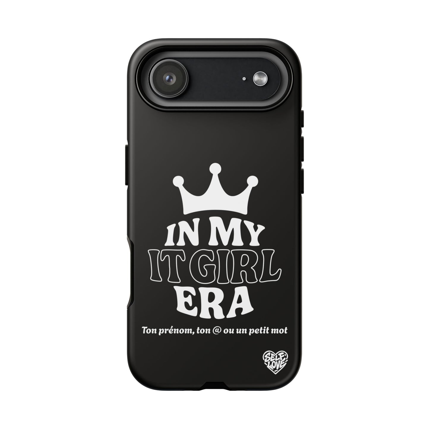In My It Girl Era - Coque iPhone (noir)
