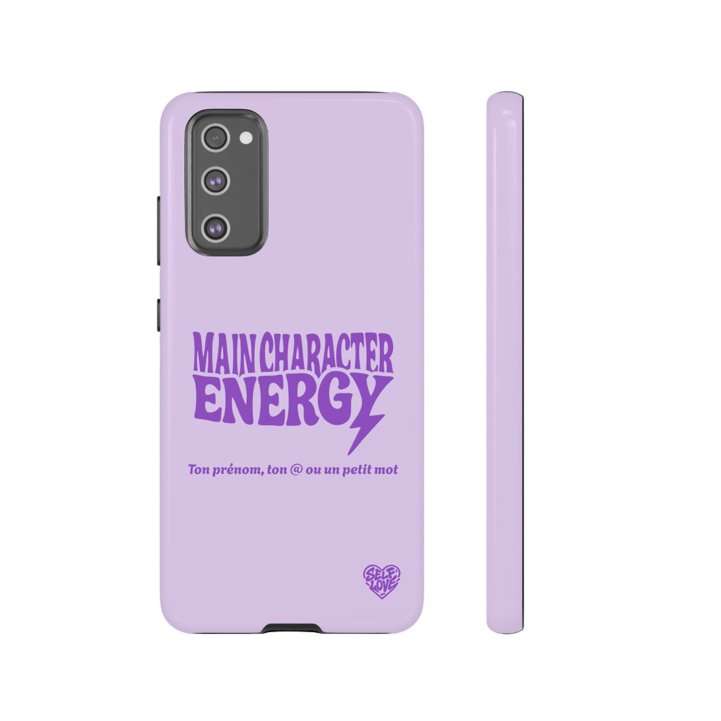 Main Character Energy - Coque Samsung (violet)