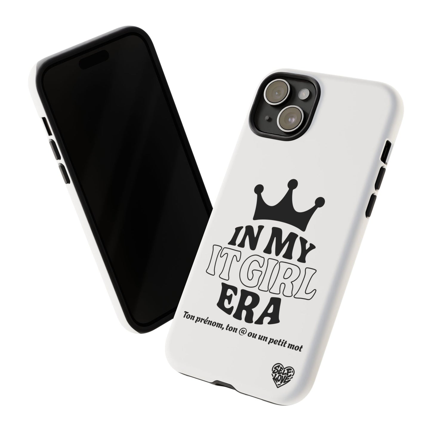 In My It Girl Era - Coque iPhone (blanc)