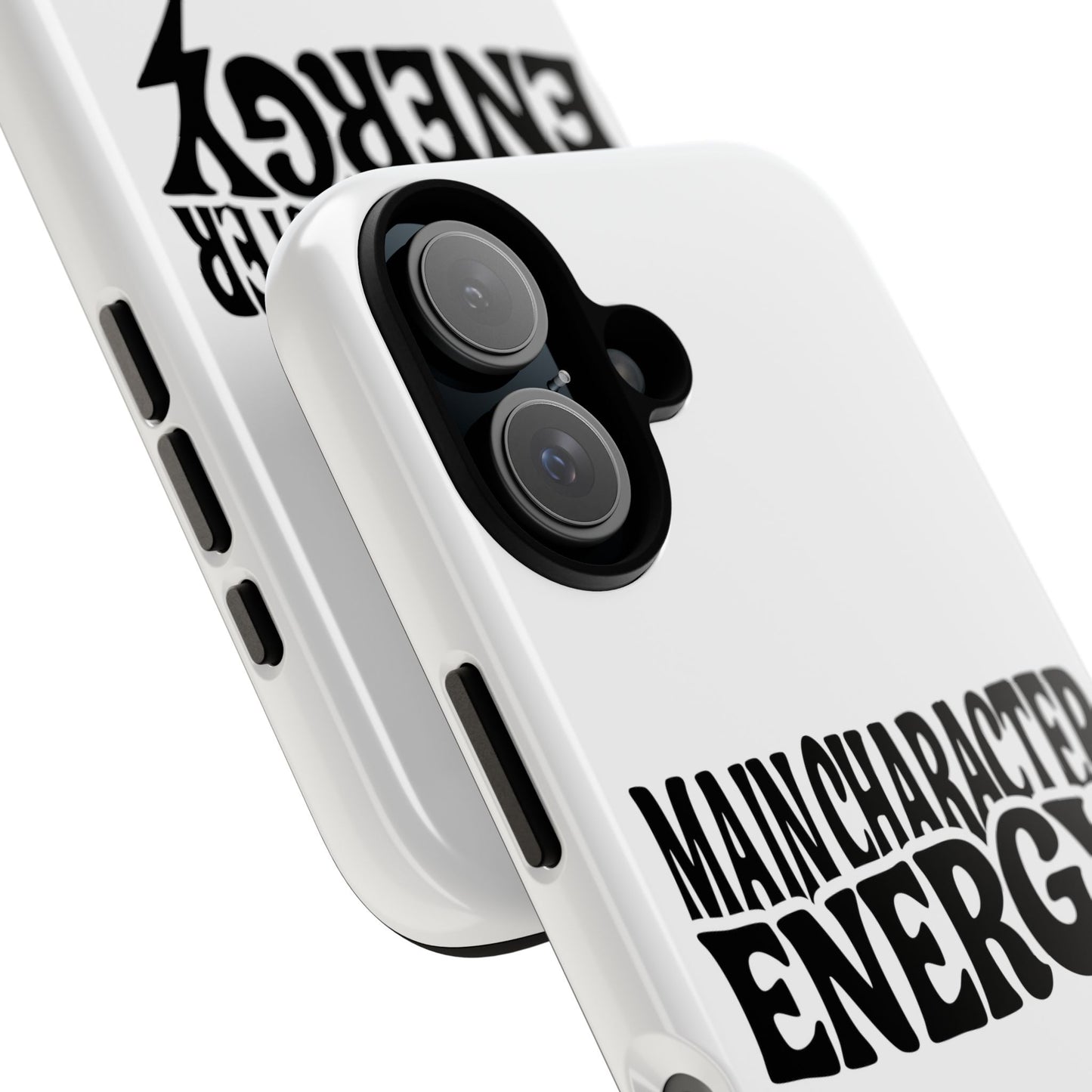 Main Character Energy - Coque iPhone (blanc)