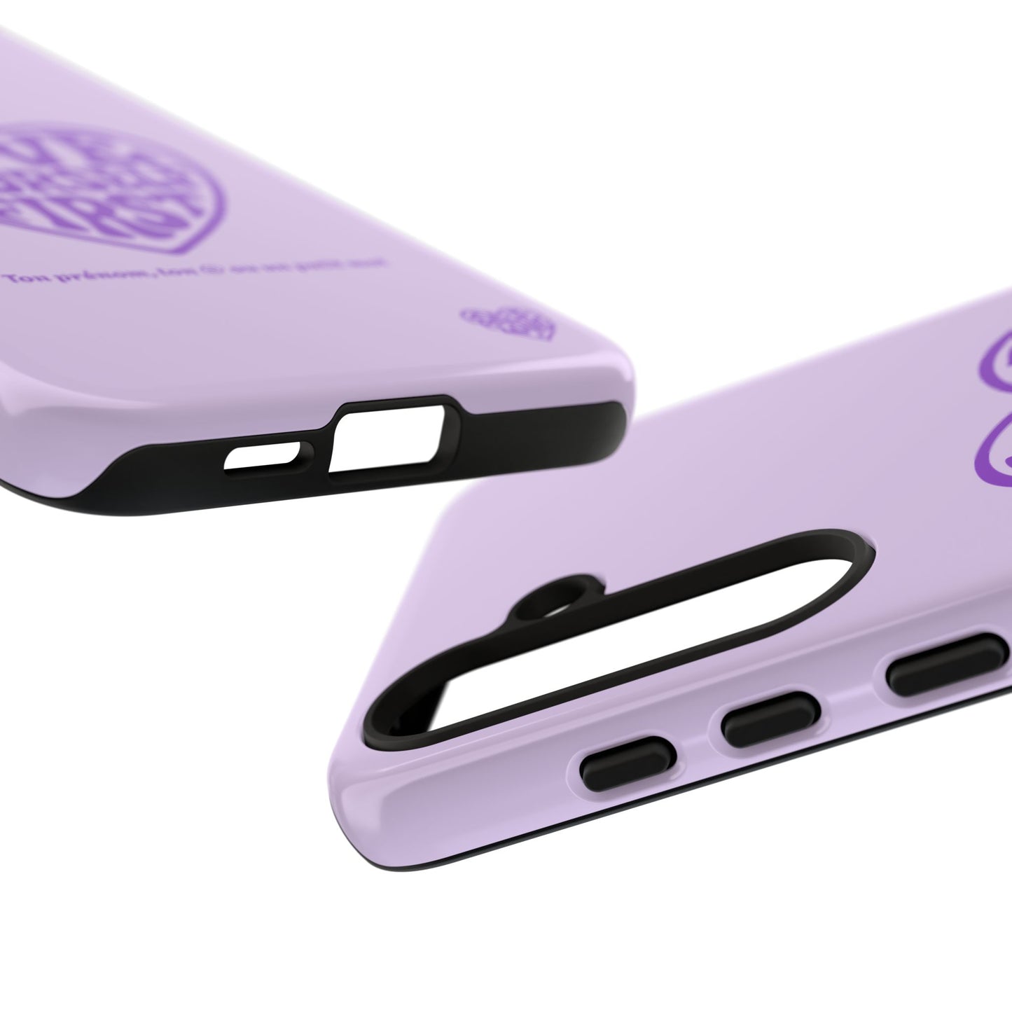 Love Yourself First - Coque Samsung (violet)