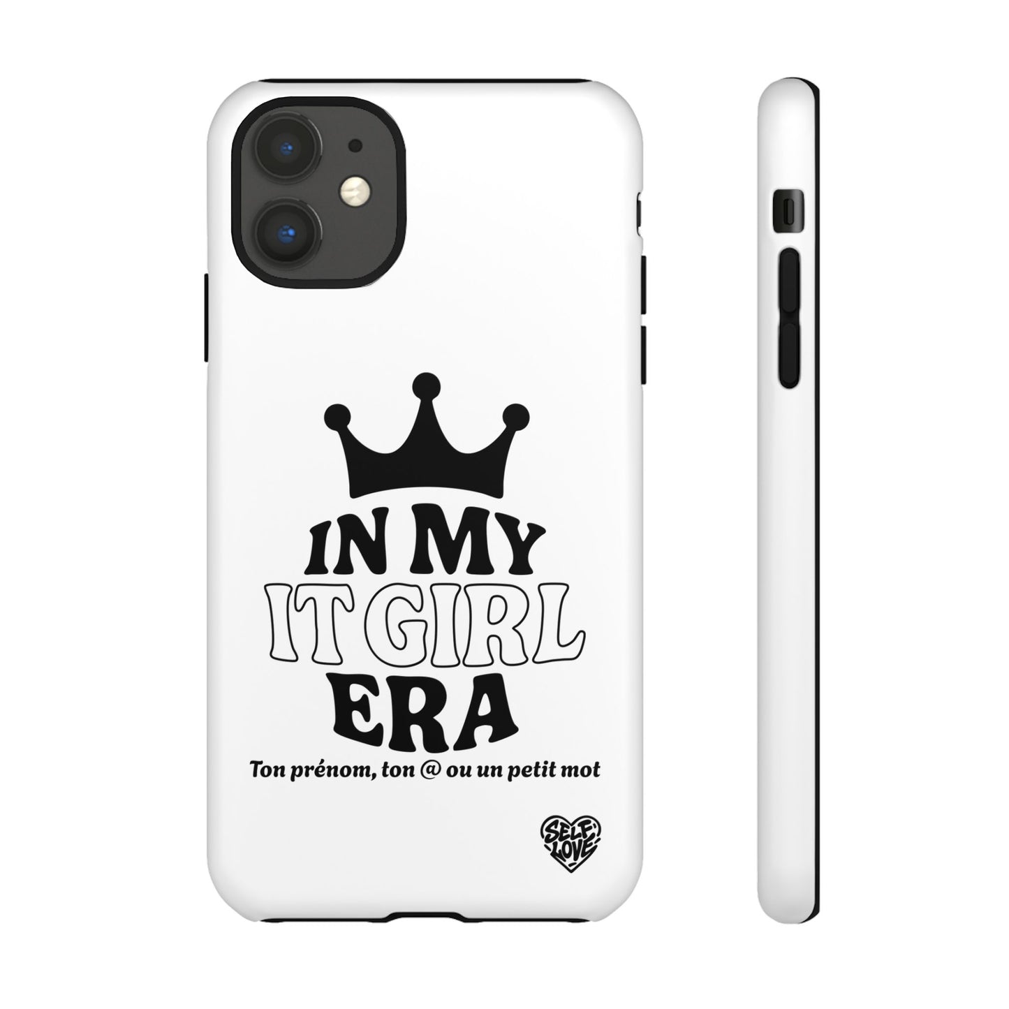 In My It Girl Era - Coque iPhone (blanc)