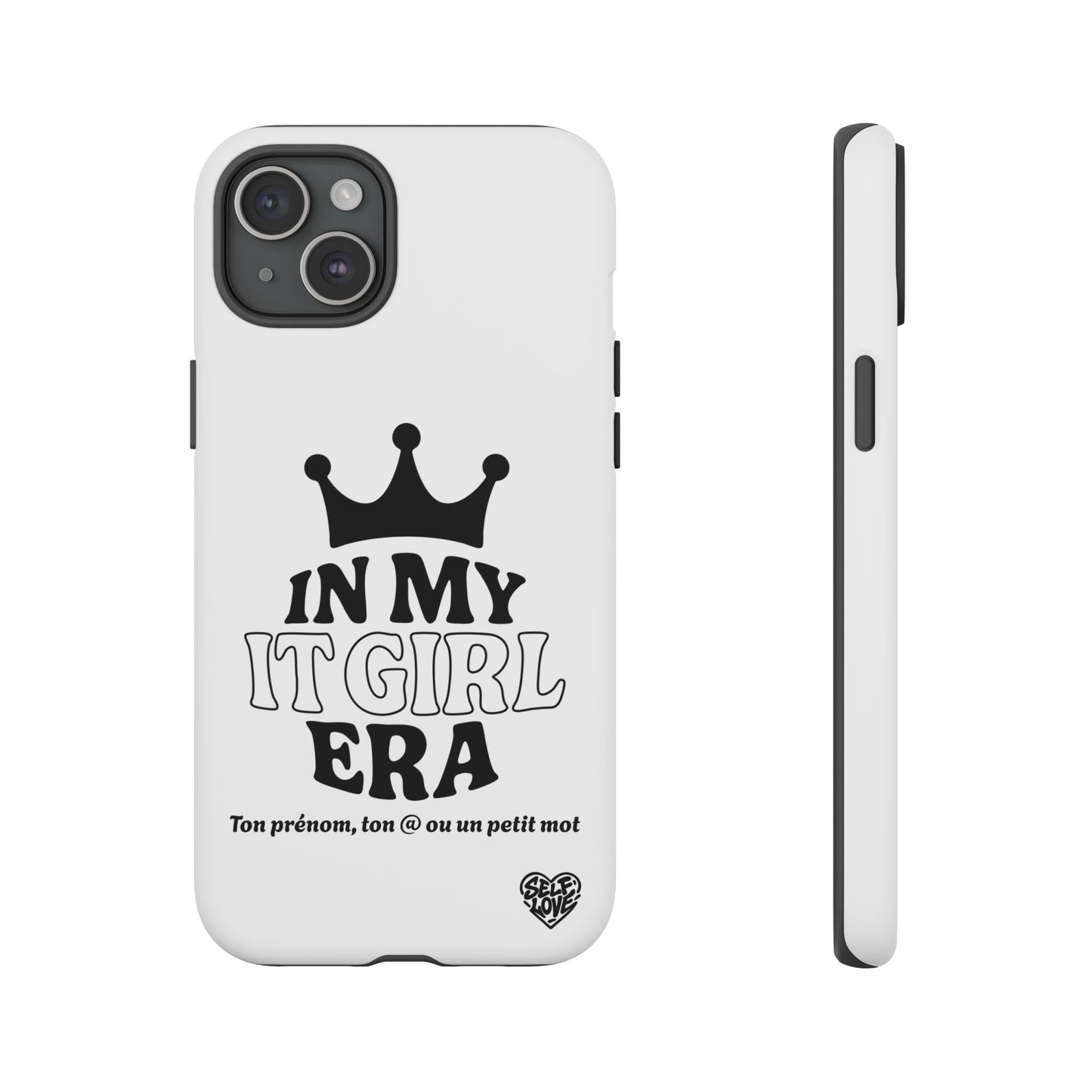 In My It Girl Era - Coque iPhone (blanc)