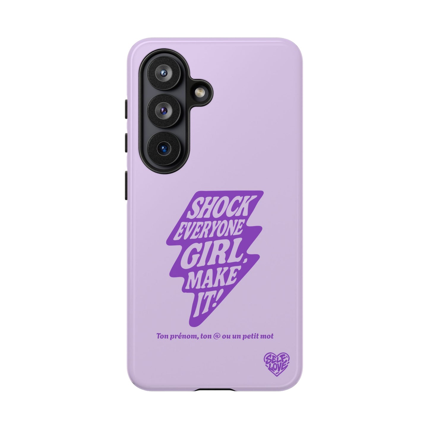 Shock Everyone - Coque Samsung (violet)
