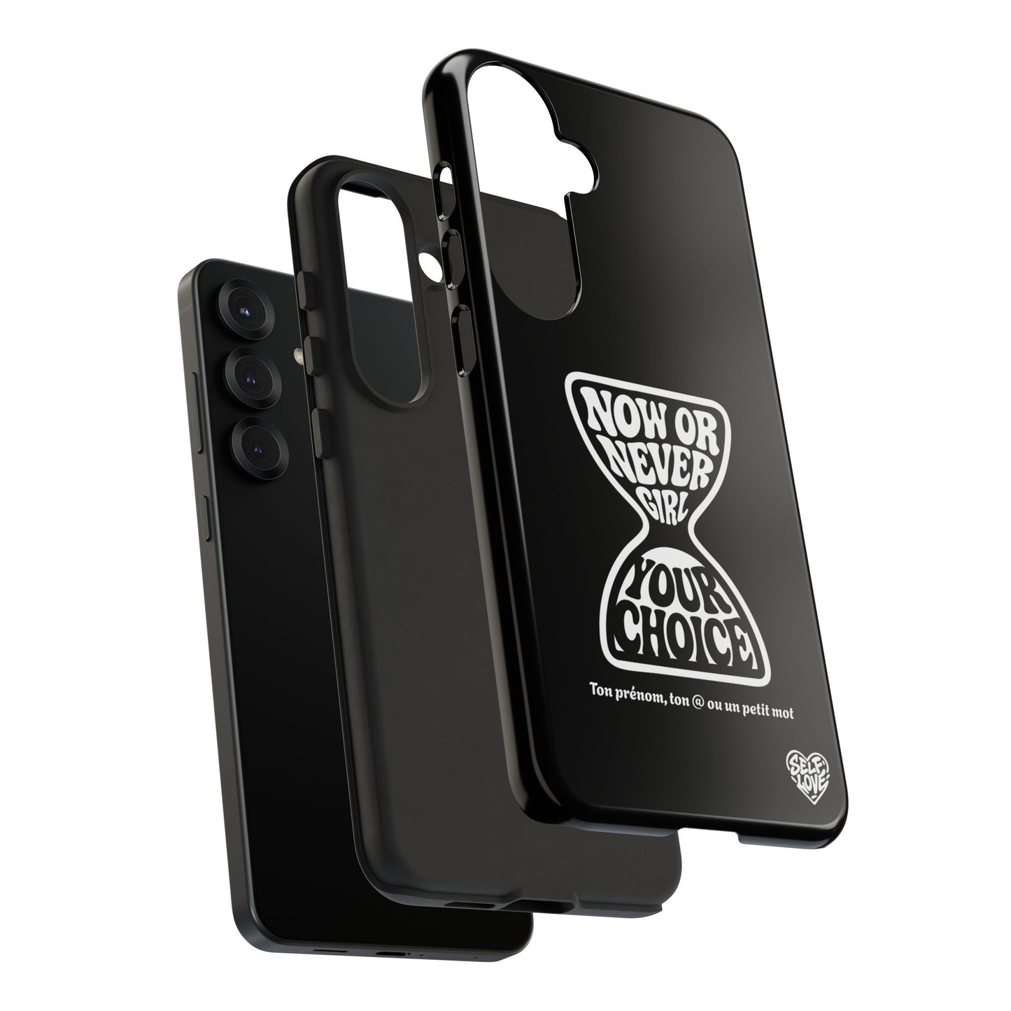 Now Or Never Girl - Coque Samsung (noir)