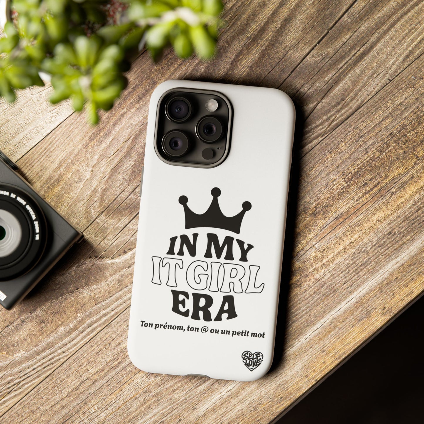 In My It Girl Era - Coque iPhone (blanc)