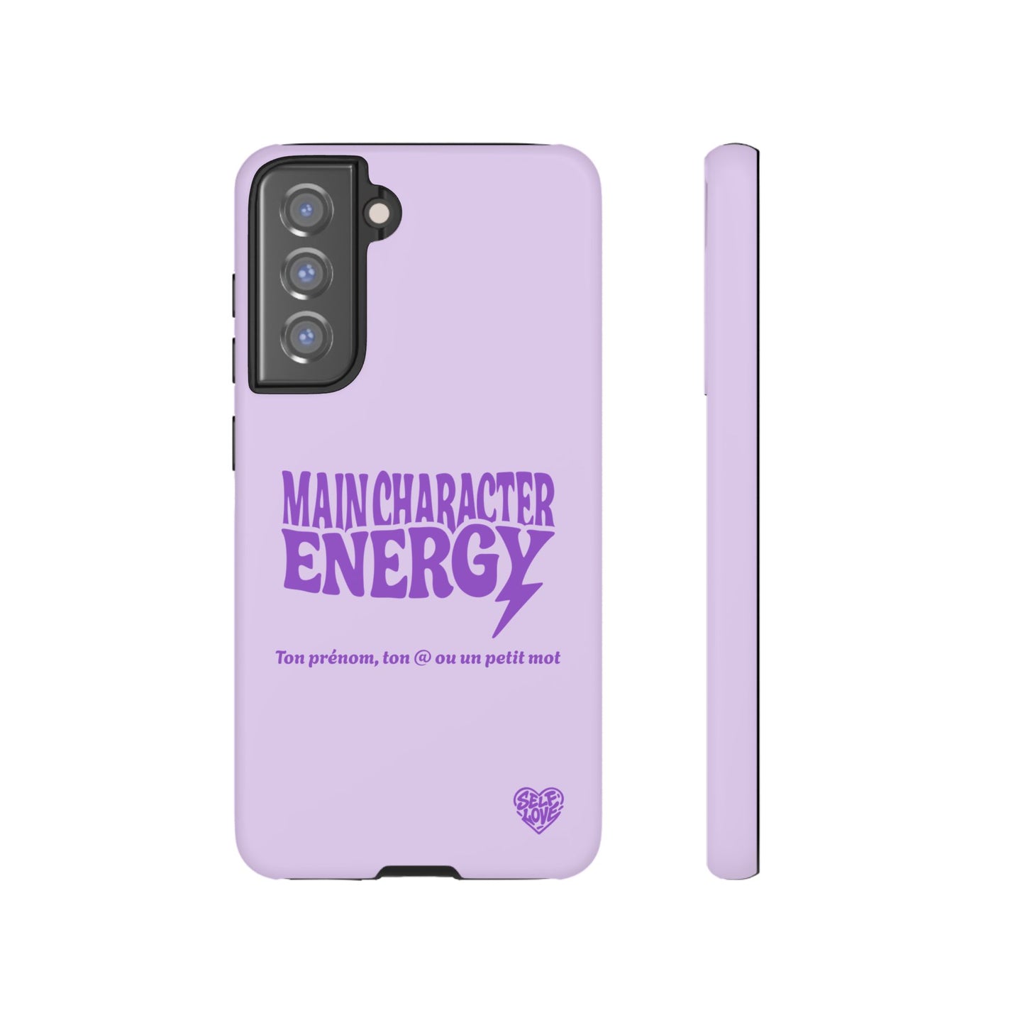 Main Character Energy - Coque Samsung (violet)