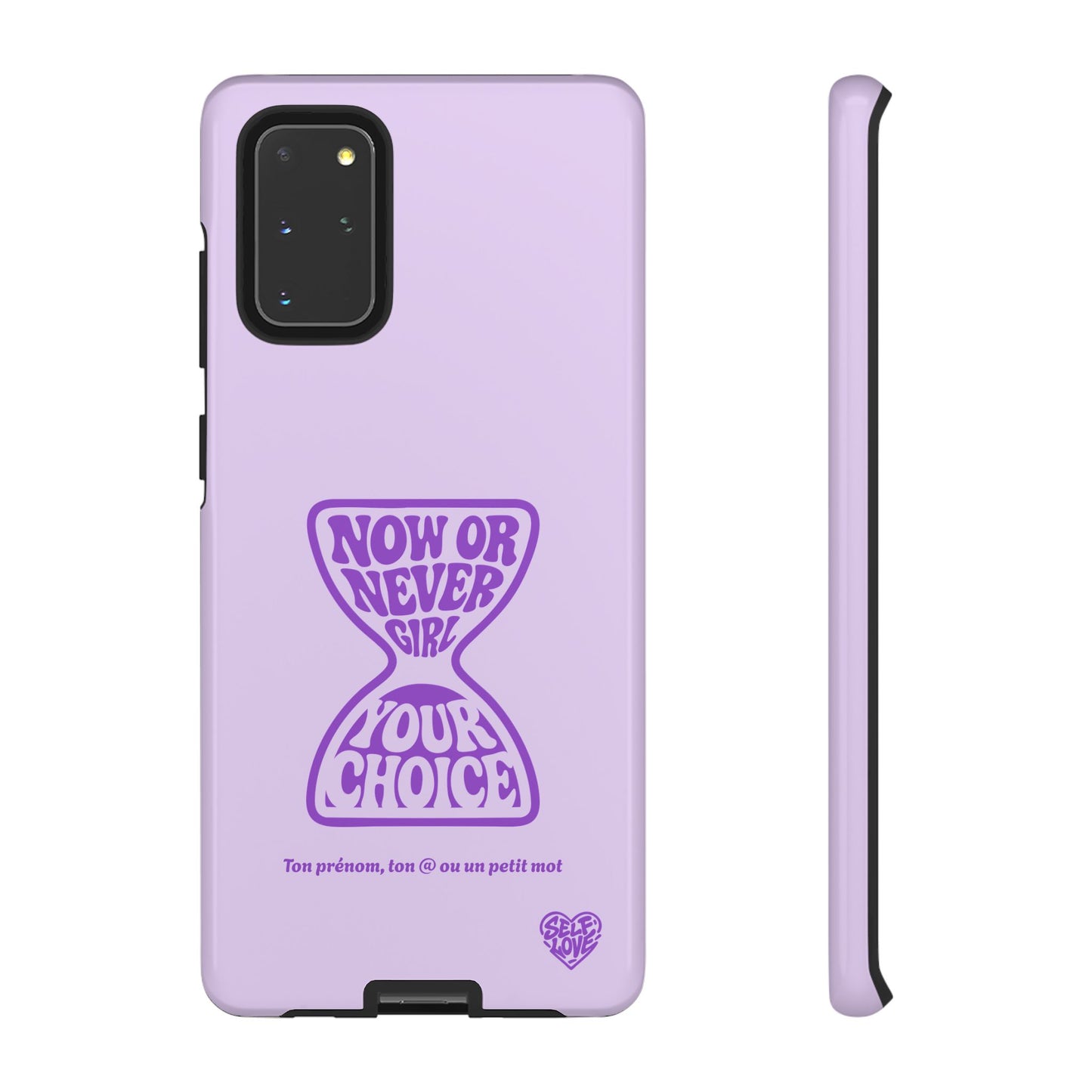 Now Or Never Girl - Coque Samsung (violet)