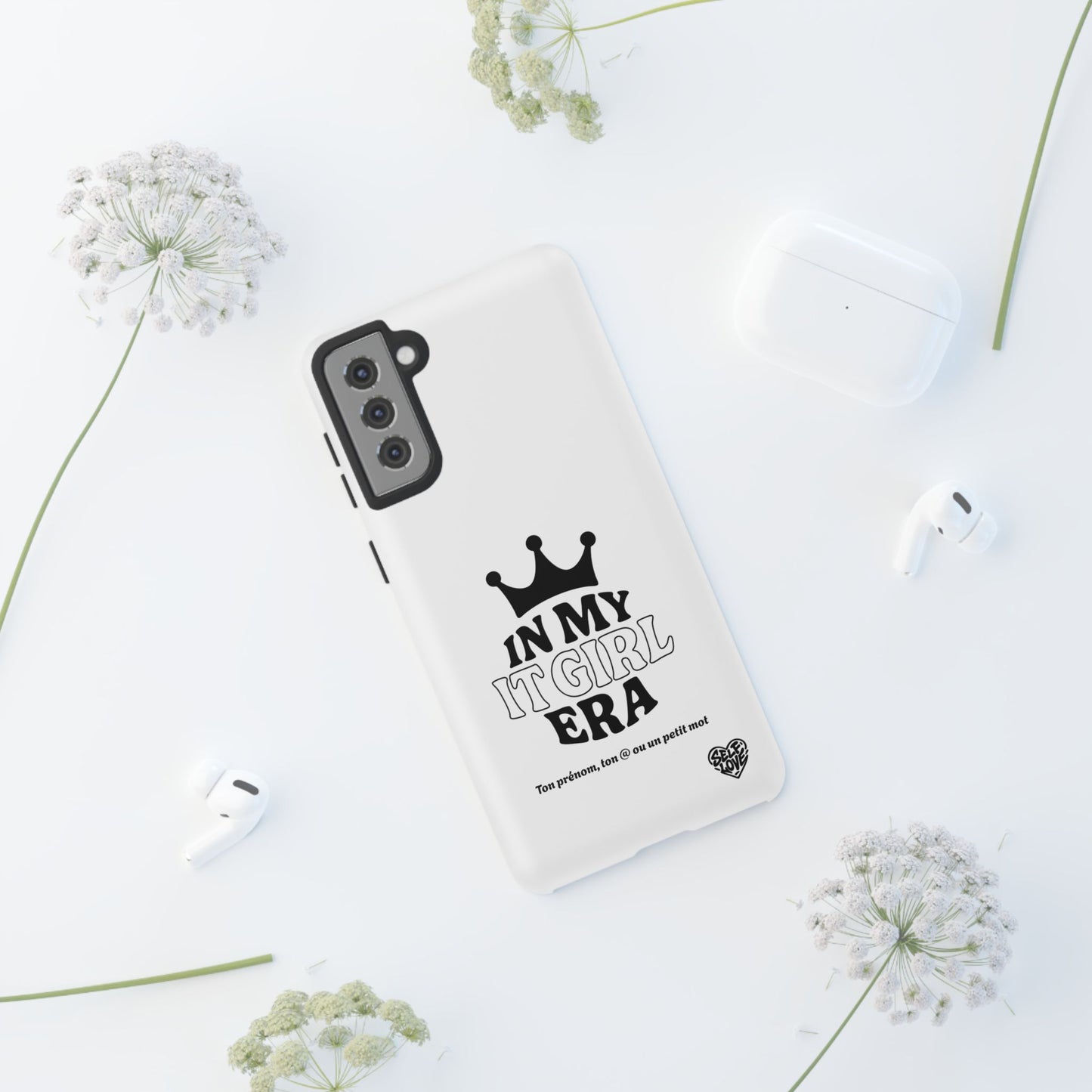 In My It Girl Era - Coque Samsung (blanc)
