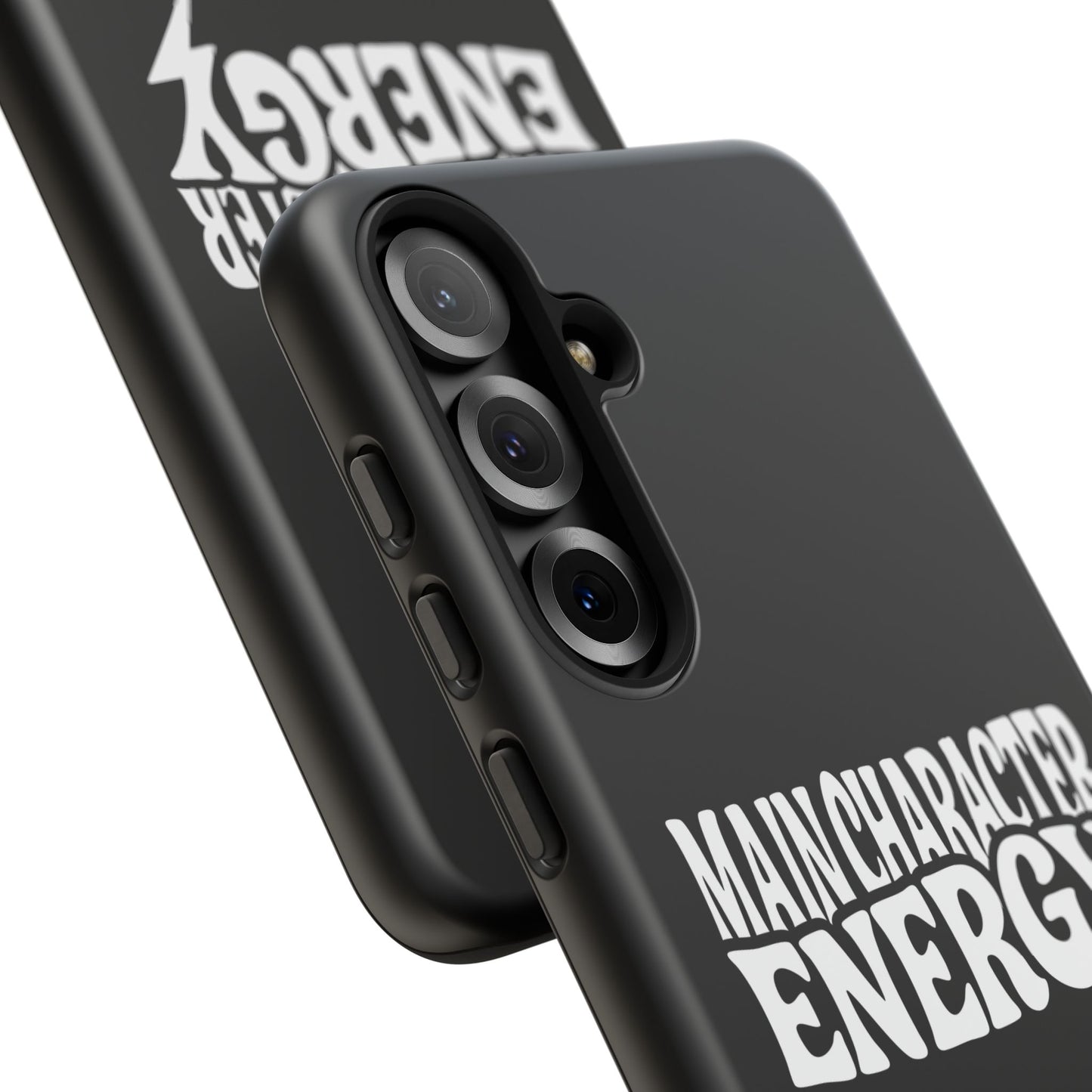 Main Character Energy - Coque Samsung (noir)