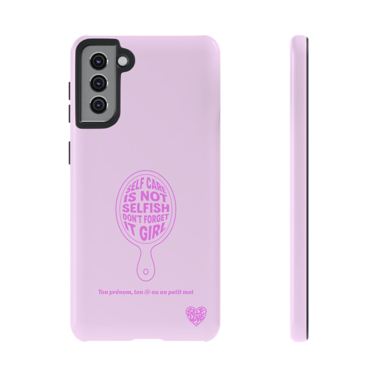 Self Care - Coque Samsung (rose)