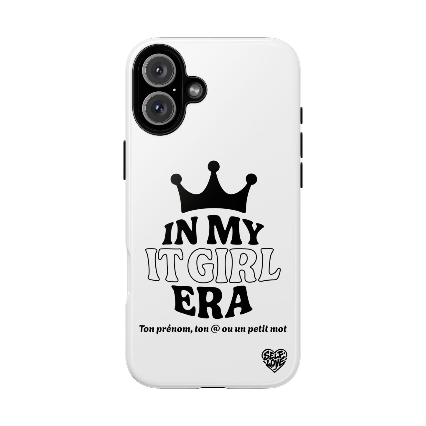 In My It Girl Era - Coque iPhone (blanc)